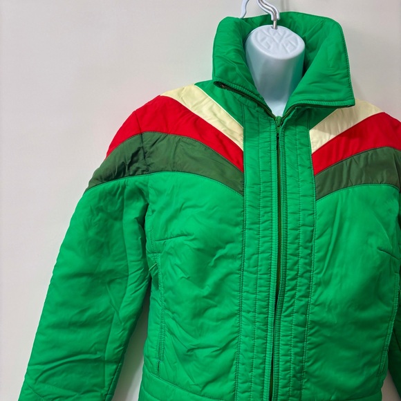 SWEET COLORWAY VINTAGE SKYR BY SCANDIA RETRO SKI JACKET WOMEN'S SIZE XL - Picture 8 of 12
